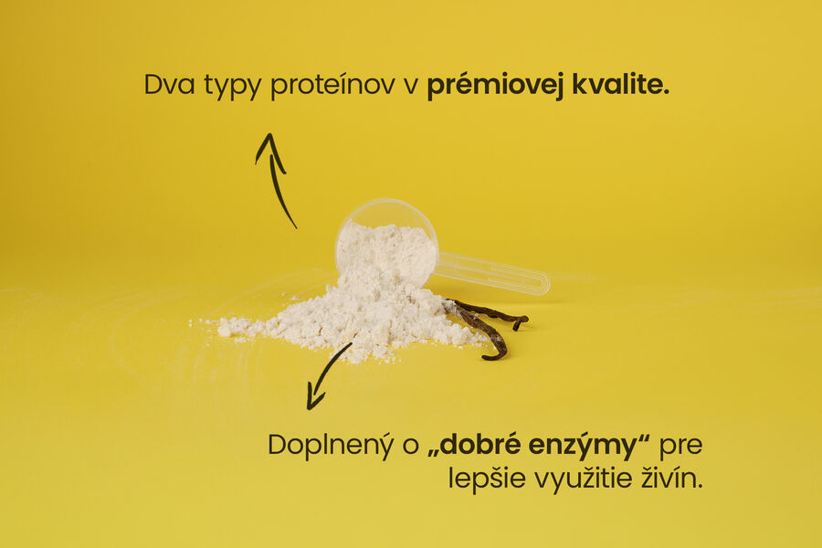 Proteínový nápoj – príchuť francúzska vanilka