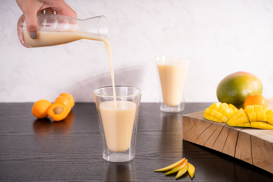 Proteinový nápoj – příchuť meruňka a mango (35 porcí)