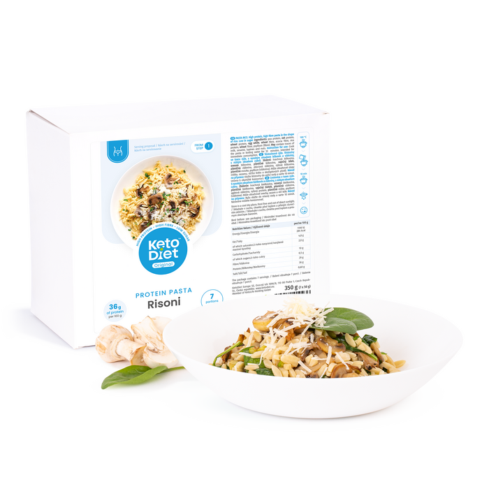 Proteinové těstoviny – risoni (7 porcí)