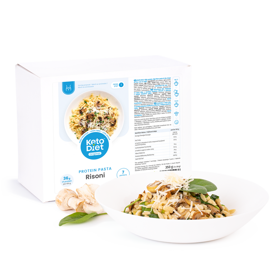 Proteinové těstoviny – risoni (7 porcí)