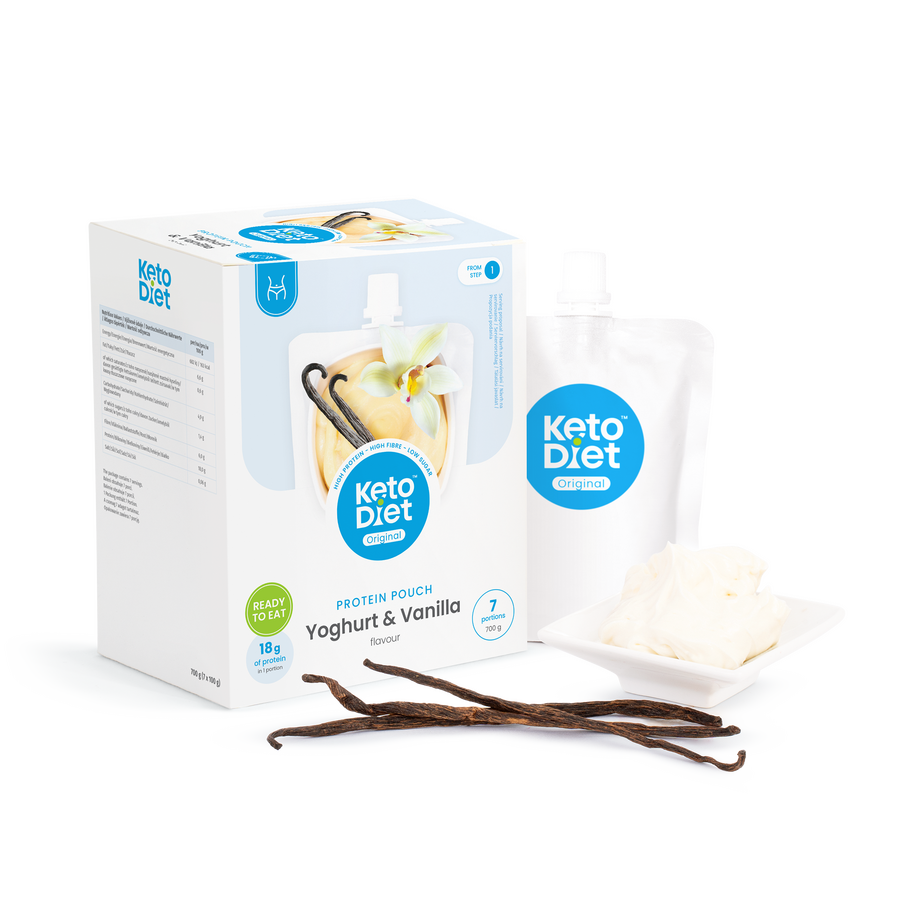 Proteínová kapsička – príchuť vanilka a jogurt (7 porcií)