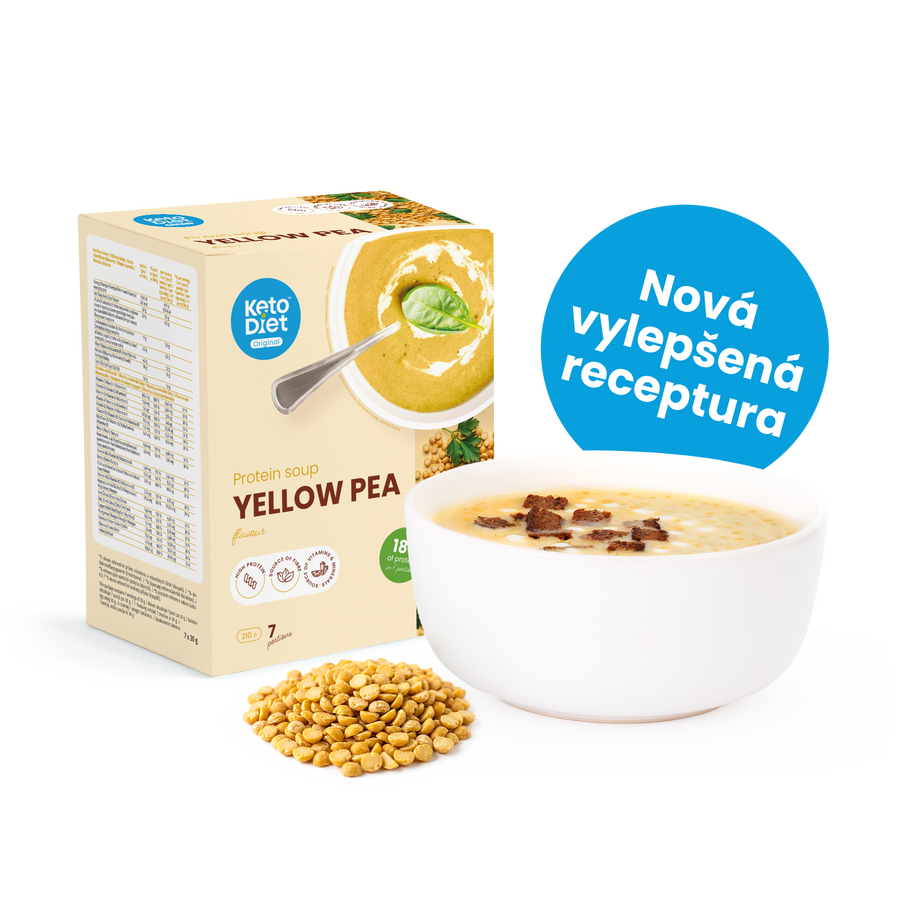 Proteinová polévka – hrachová (7 porcí)