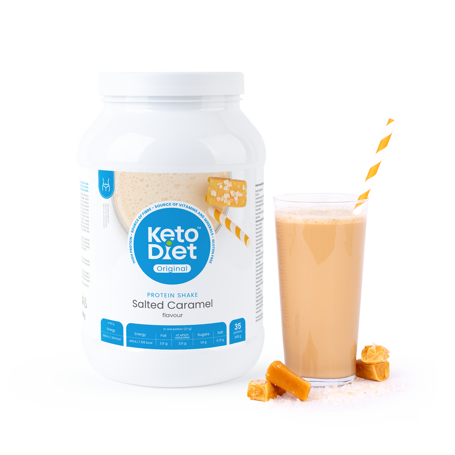 Proteínový nápoj – príchuť slaný karamel (35 porcií)