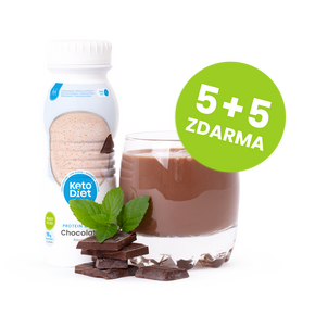 5 + 5 ZDARMA Proteinový drink – příchuť čokoláda