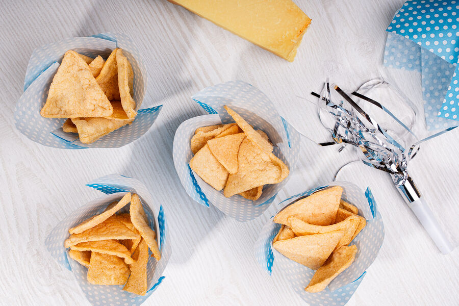Proteinové tortilla chipsy – příchuť chedar