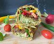 Zeleninový wrap – recept KetoDiet