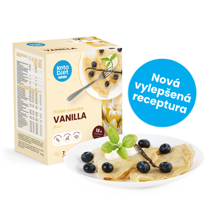 Proteínová palacinka KetoDiet – príchuť vanilka (7 porcií)