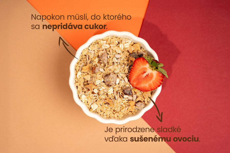 Proteínové müsli – s ovocím