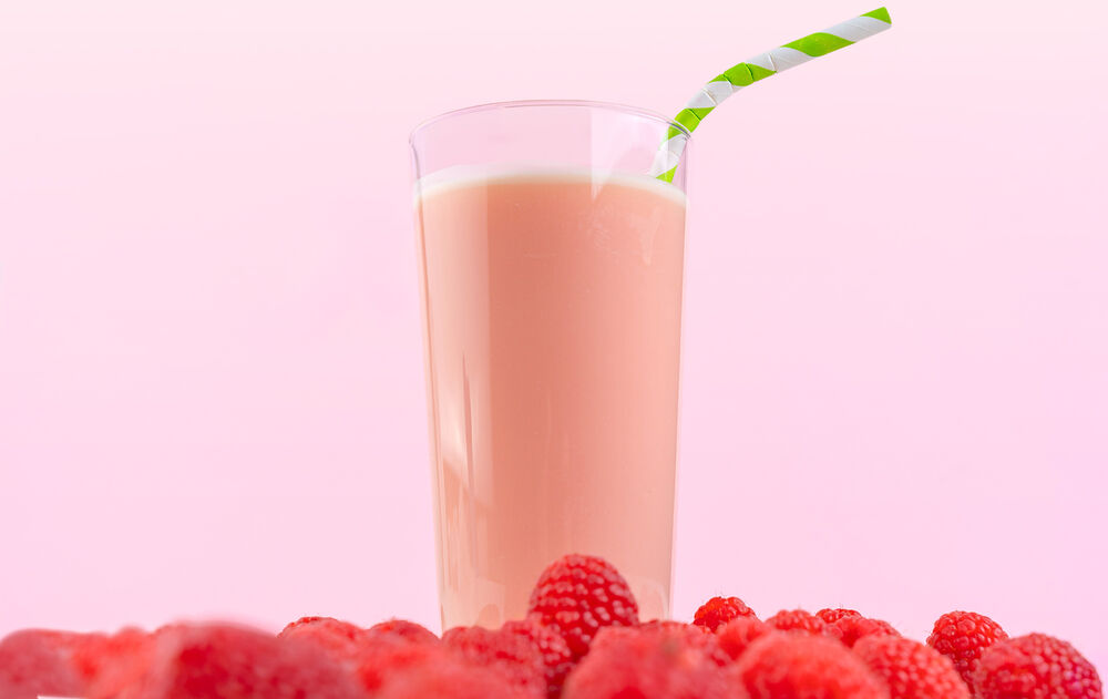 Proteínový nápoj KetoDiet – príchuť malina (7 porcií) 