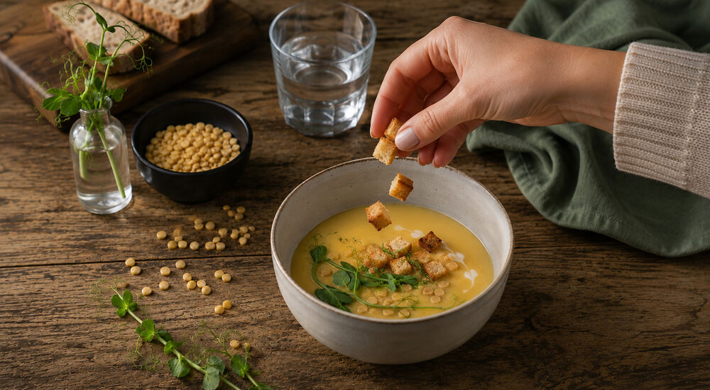 Proteinová polévka KetoDiet – hrachová (7 porcí)