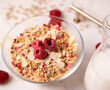 Proteinové müsli KetoDiet – s malinami a vanilkovou příchutí (7 porcí)
