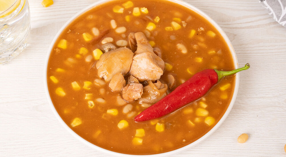 Hotové jídlo na cesty – kuře po mexicku