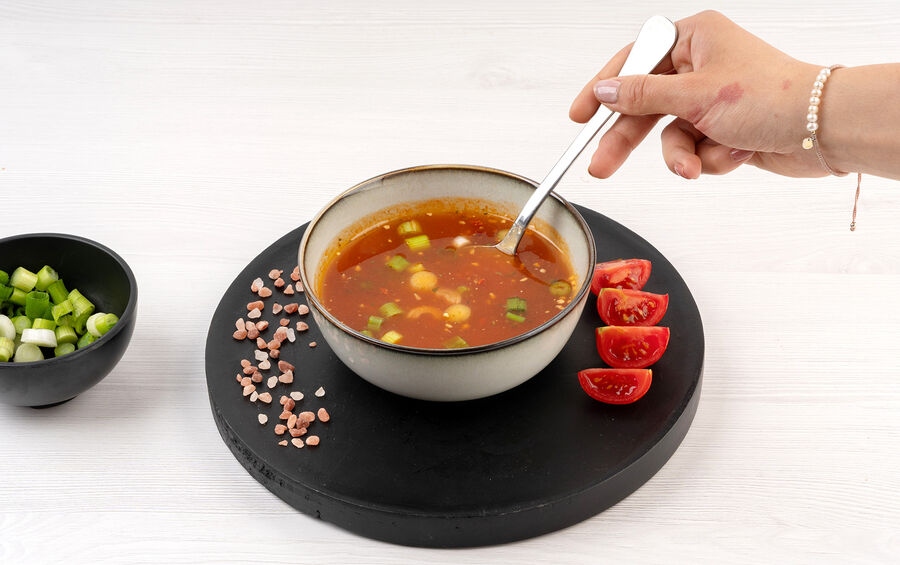 Proteínová polievka – minestrone