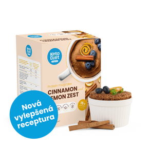 Proteínový mugcake – škorica & citrónová kôra