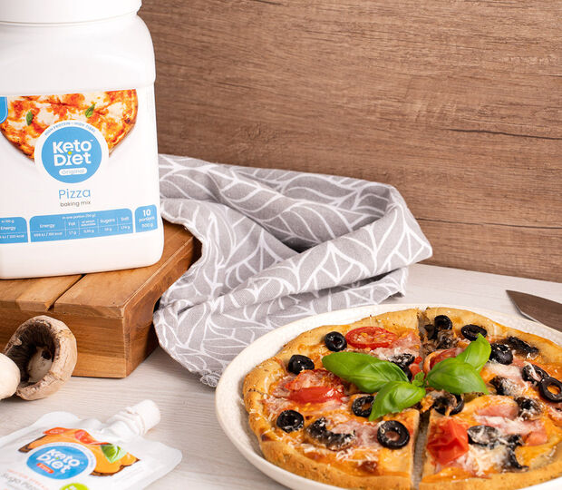 Pizza KetoDiet – proteinová pizza na hubnutí