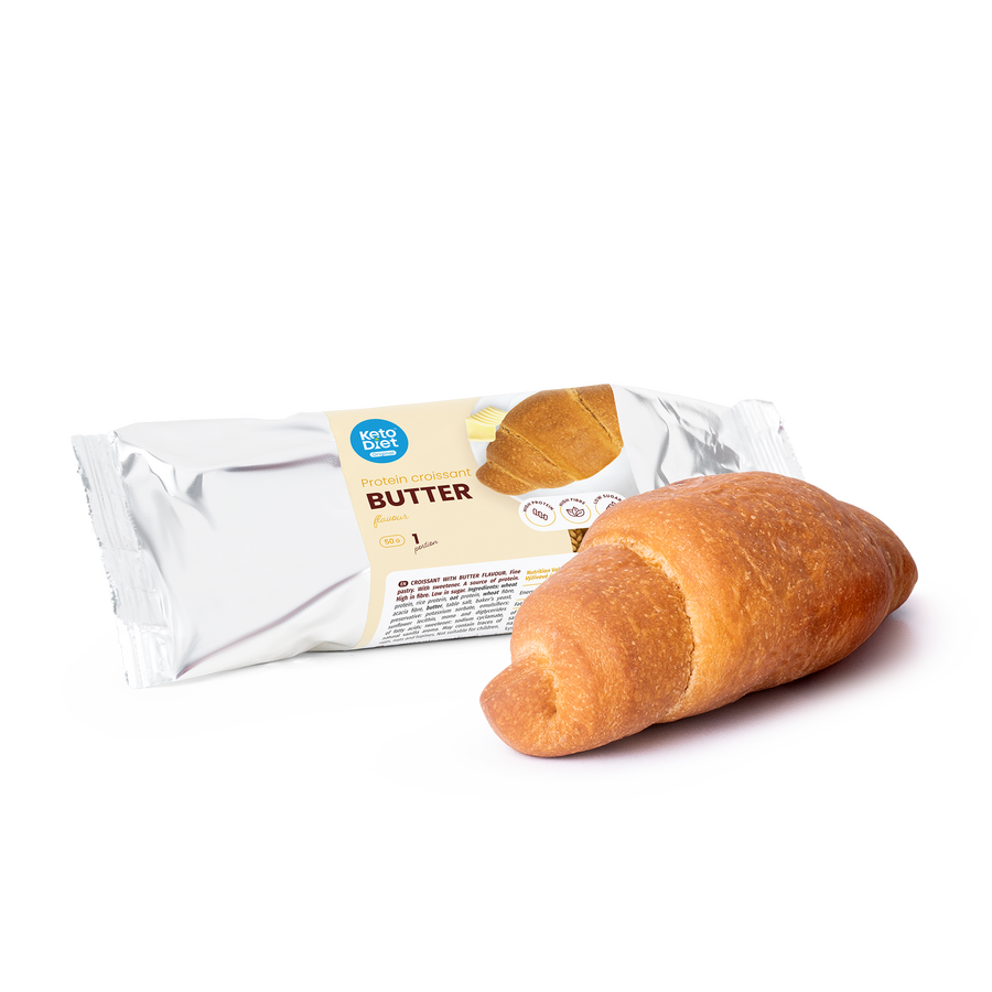 Proteinový croissant – máslová příchuť