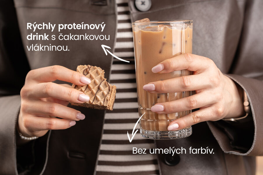 Proteínový nápoj – príchuť ľadové cappuccino