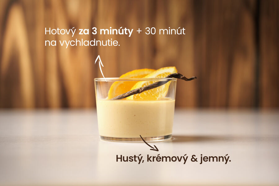 Proteínový puding – príchuť karamel