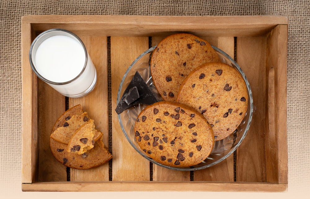 Proteínová cookie sušienka KetoDiet – s kúskami čokolády a kolagénom