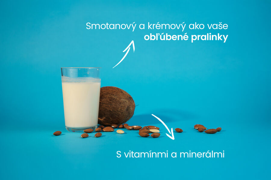 Proteínový nápoj – príchuť mandle a kokos