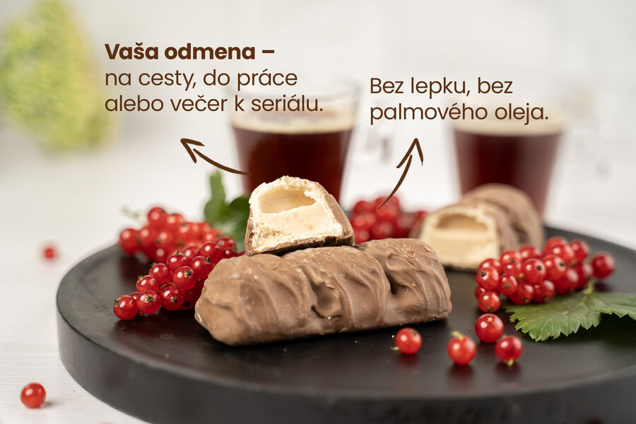 Keto Bueno Salted Caramel – chrumkavé oblátky