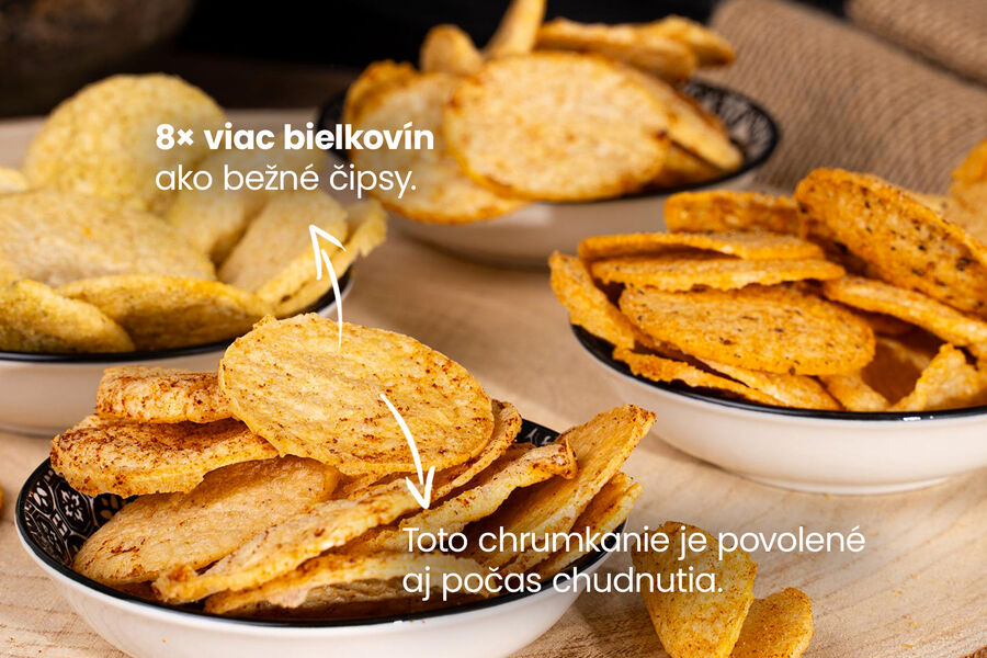 Proteínové čipsy – príchuť orientálna