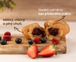 Proteinový croissant – náplň lesní plody