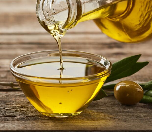 Olivový olej je na smažení vhodný.