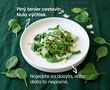 KetoDiet konjakové rezance so špenátom
