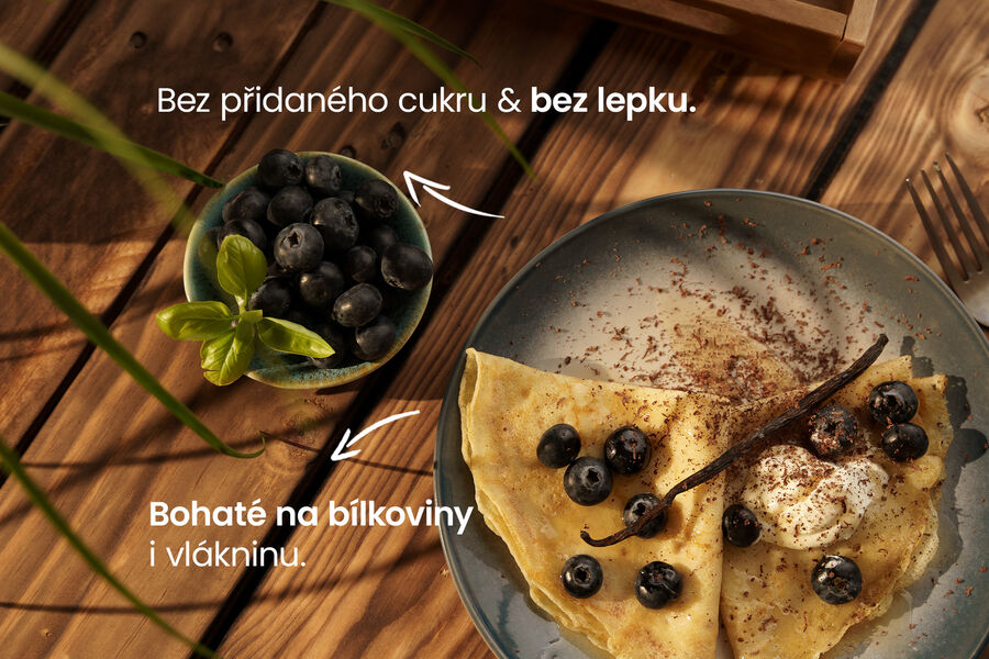 Proteinová palačinka – příchuť vanilka