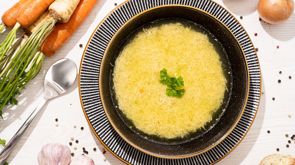Proteinová polévka KetoDiet – kuřecí s nudlemi (7 porcí)