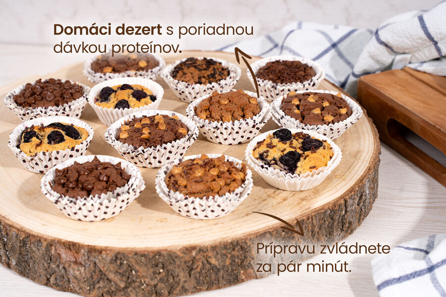 Proteínová zmes na pečenie – sladká