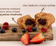 Proteínový croissant – náplň lesné plody