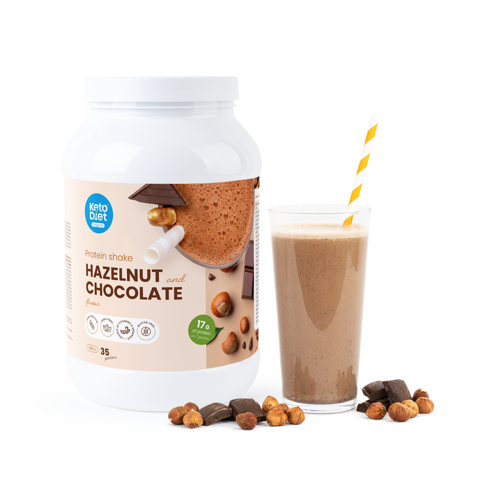 Proteínový nápoj – príchuť lieskový oriešok a čokoláda (35 porcií)