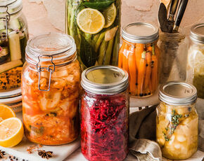 Pickles, fermentovaná zelenina dodá vašim črevám probiotiká.