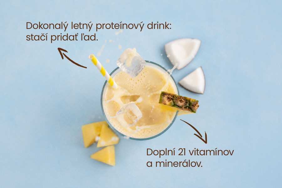 Proteínový nápoj KetoDiet – príchuť Pina Colada (35 porcií)