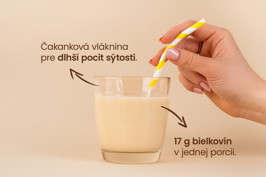Proteínový nápoj – príchuť vanilka