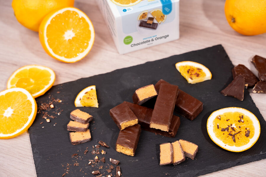 Proteínové tyčinky – príchuť čokoláda a pomaranč
