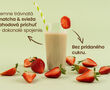 Proteínový nápoj – príchuť Matcha latté & jahoda