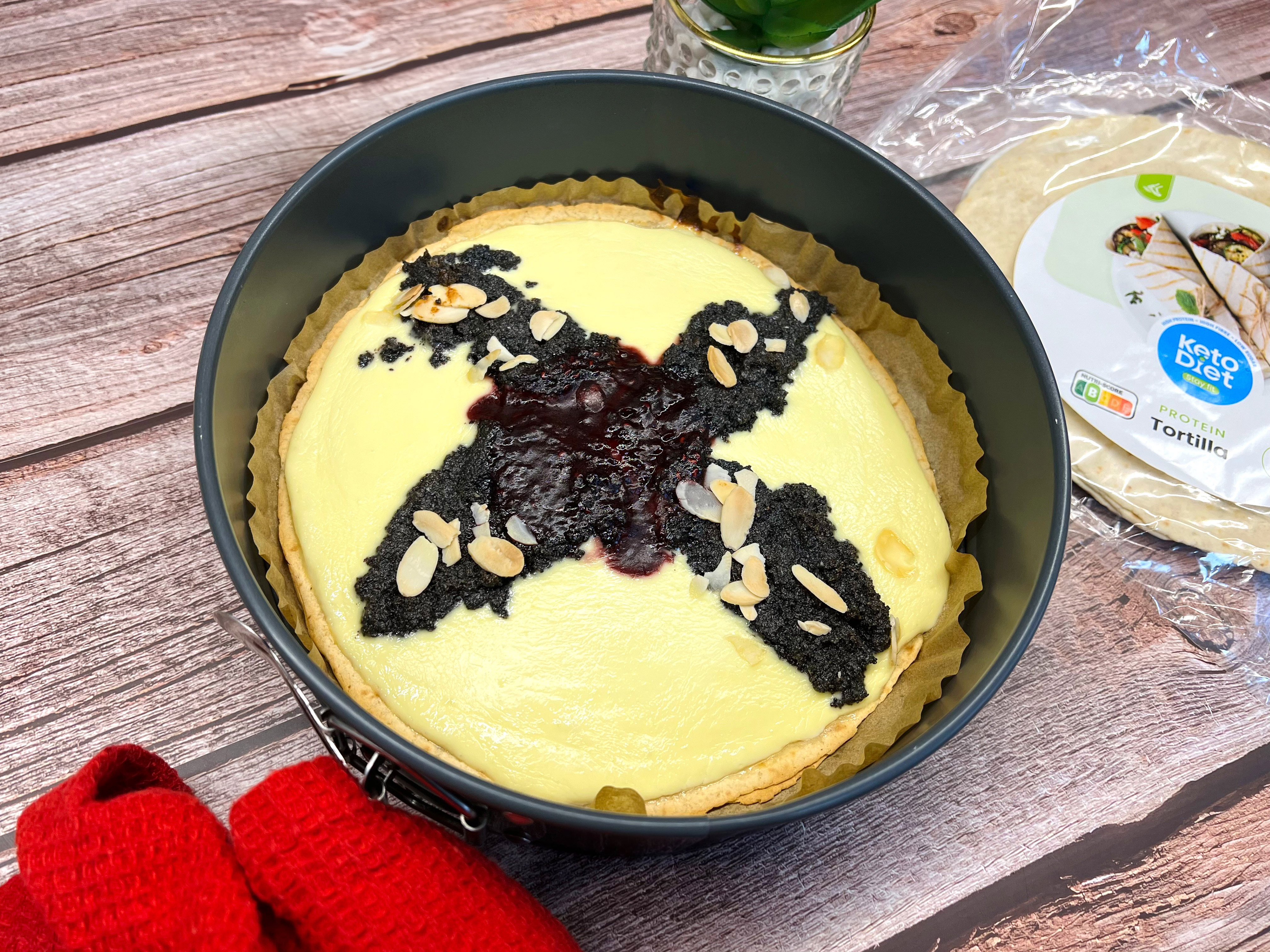 Recept na frgál z proteinové tortilly