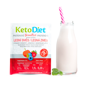 Proteínové smoothie príchuť lesná zmes (7 porcií)