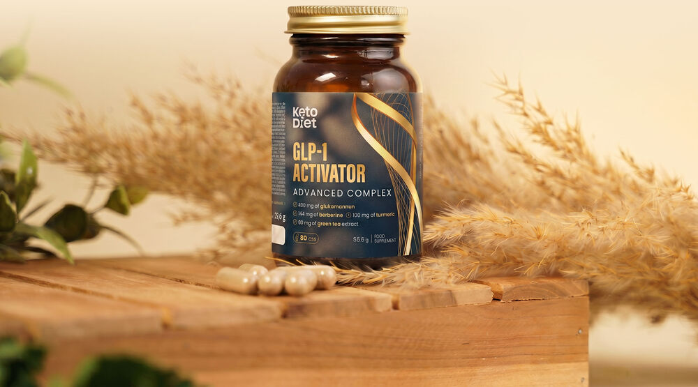 Doplněk stravy KetoDiet GLP-1 Activator – Metabolic Balance s berberinem (90 kapslí)