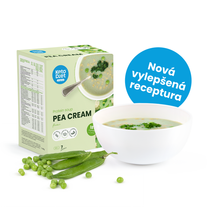 Proteinová polévka – hrášková příchuť