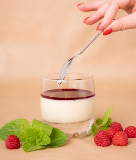 Proteinová panna cotta – příchuť smetana a vanilka (7 porcií)