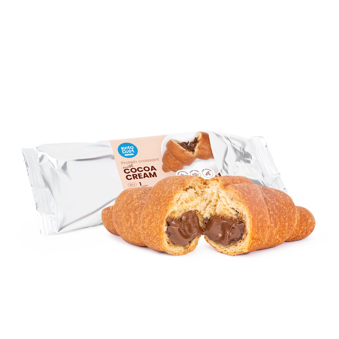 Proteinový croissant s čokoládovou náplní