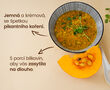 Proteinová polévka – příchuť dýňová