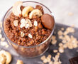 Proteinová kaše – kakaová s kešu ořechy a březovým cukrem