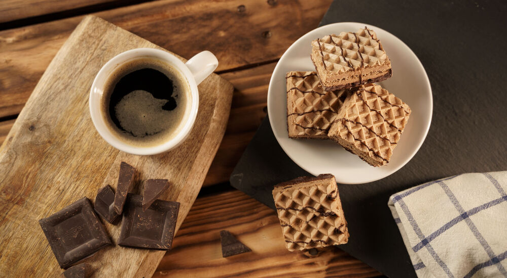 Proteínové oblátky KetoDiet – príchuť čokoláda (7 porcií)