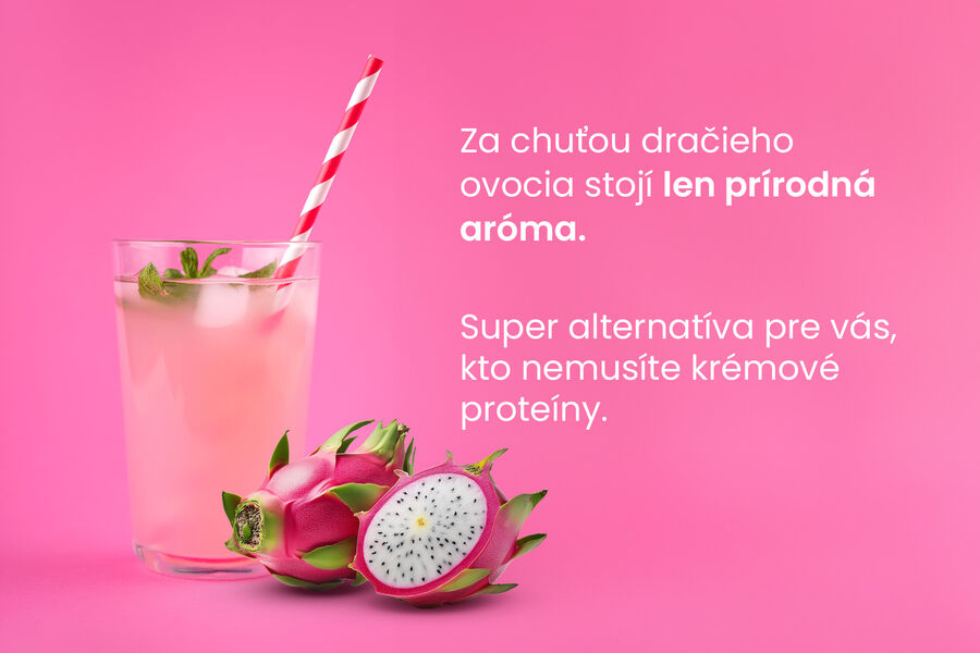 Clear Whey Protein: číry proteínový nápoj – príchuť dračie ovocie