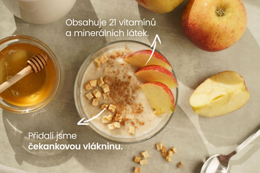 Proteinová kaše KetoDiet – příchuť jablko a skořice (7 porcí)